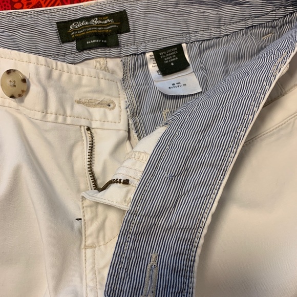 Eddie Bauer Blakely Fit Capri Pants-size 6 | White - Picture 7 of 10